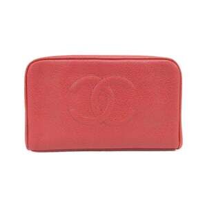 CHANEL Red Pouch